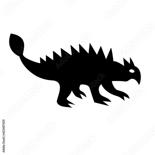 Dinosaur silhouette 