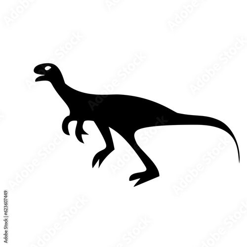 Dinosaur silhouette 