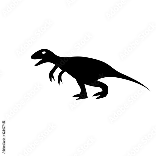 Dinosaur silhouette 