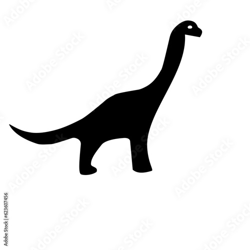 Dinosaur silhouette 