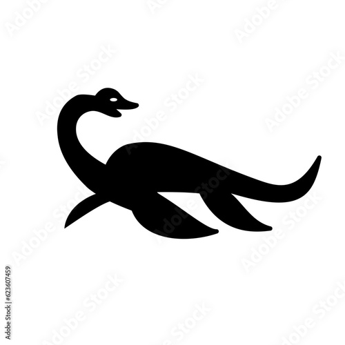 Dinosaur silhouette 