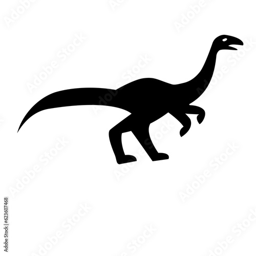 Dinosaur silhouette 