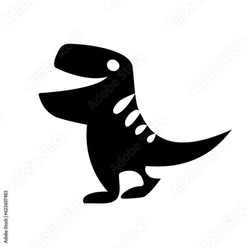 Dinosaur silhouette 