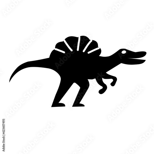 Dinosaur silhouette 