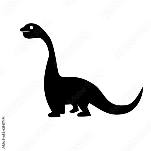 Dinosaur silhouette 