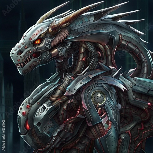 cyborg dragon