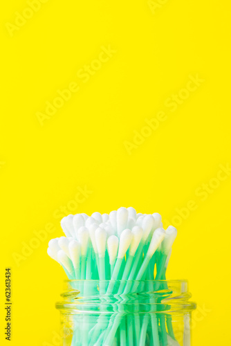 cotton-tipped plastic applicators