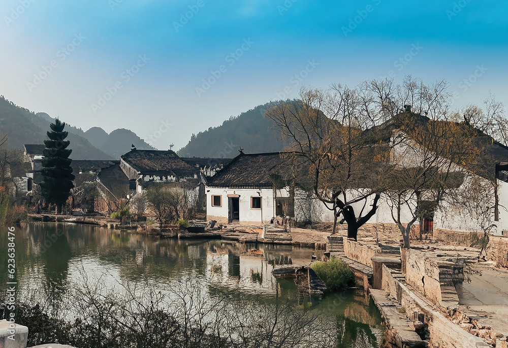 Hong village in Anhui province,China