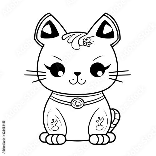 cat maneki neko svg