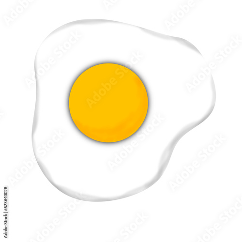 fried egg illustration