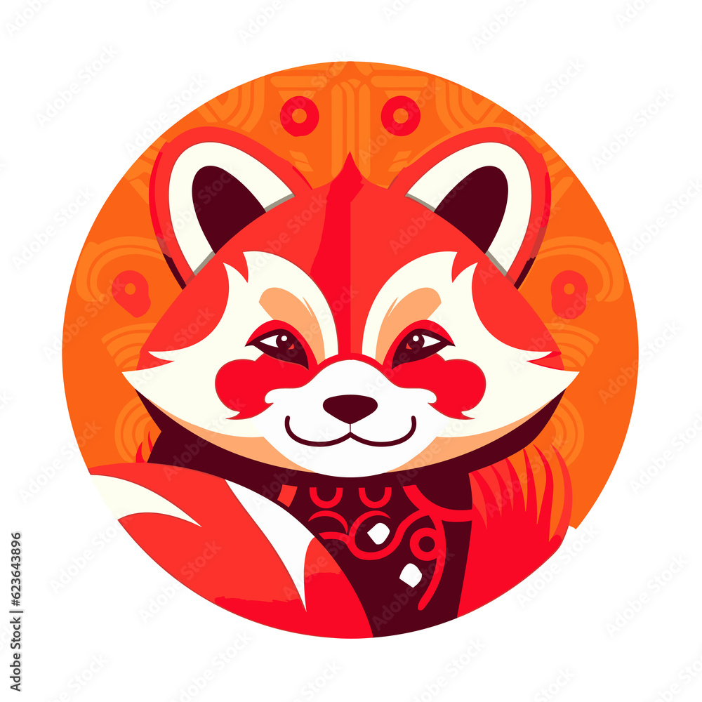 Red panda Cute, TShirt Design , graphic design, Generative Ai Red panda Cute, TShirt Design , graphic design, Generative Ai