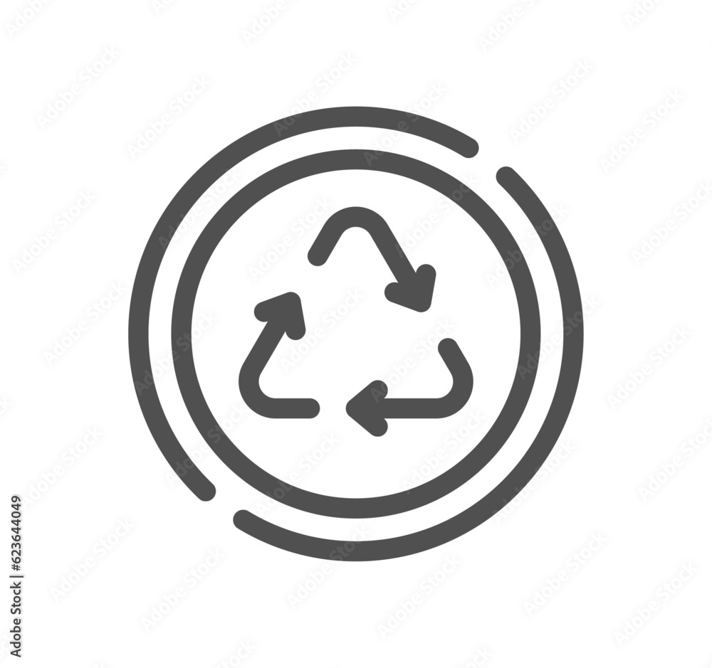 Eco related icon outline and linear vector. Eco related icon outline and linear vector.
