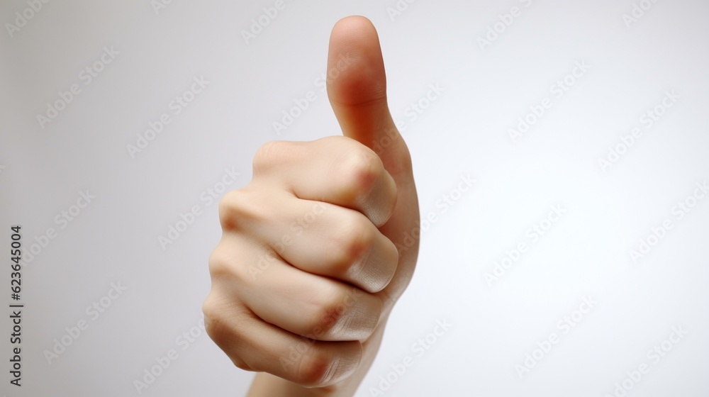 hand showing thumb up isolated hand showing thumb up isolated