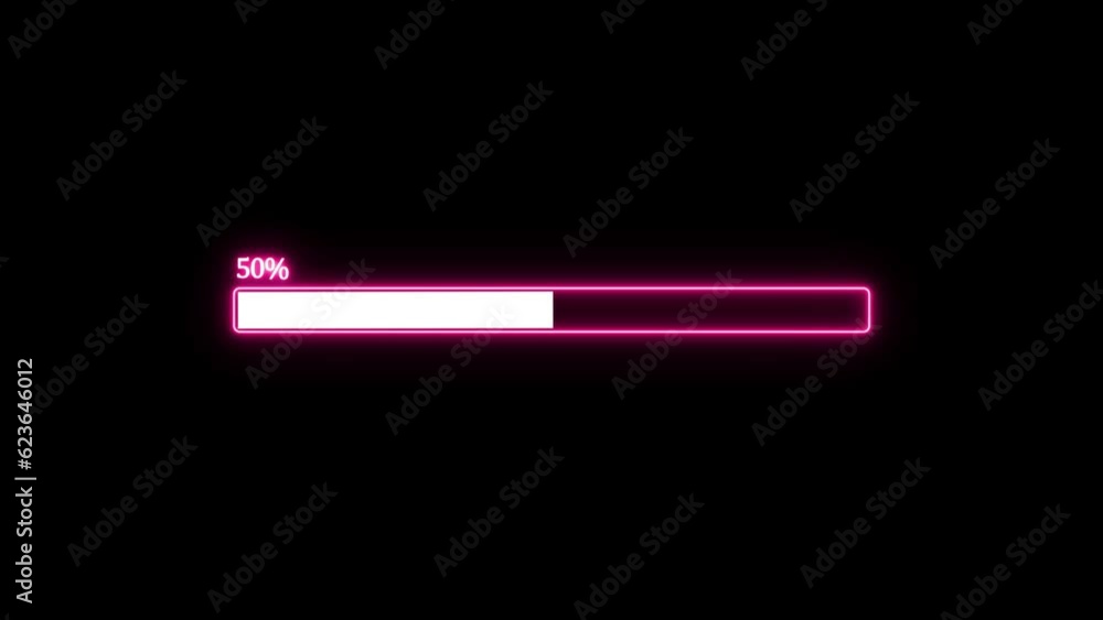 Abstract pink color Neon Light Loading Bar Animation. Black background UHD 4k video.
Abstract pink color Neon Light Loading Bar Animation. Black background UHD 4k video.