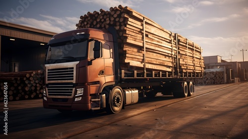 Logistik der Natur: Effiziente Holztransporte mit dem Lkw