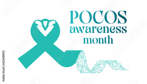 Polycystic ovarian syndrome awareness month observed each year during September . Vector illustration on the theme of .