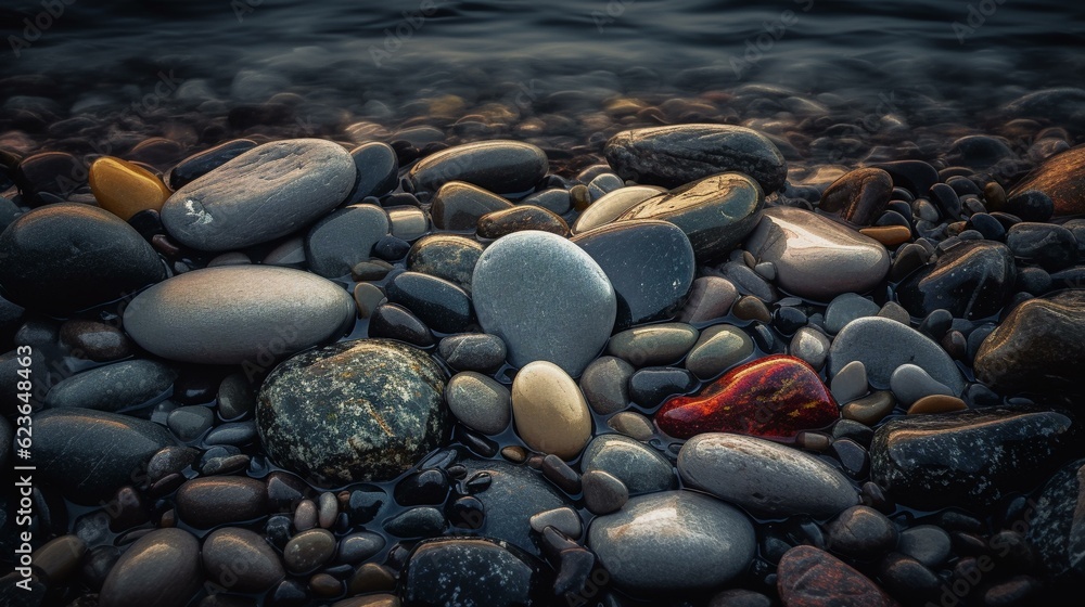 close up of a pile of pebbles close up of a pile of pebbles