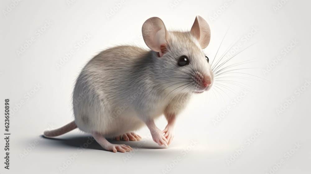 mouse isolated on white background