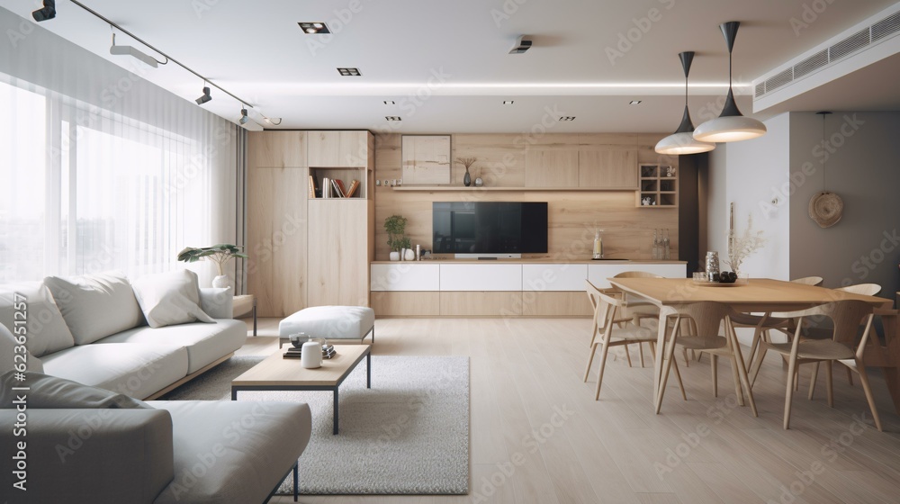 Space saving modern interior Space saving modern interior