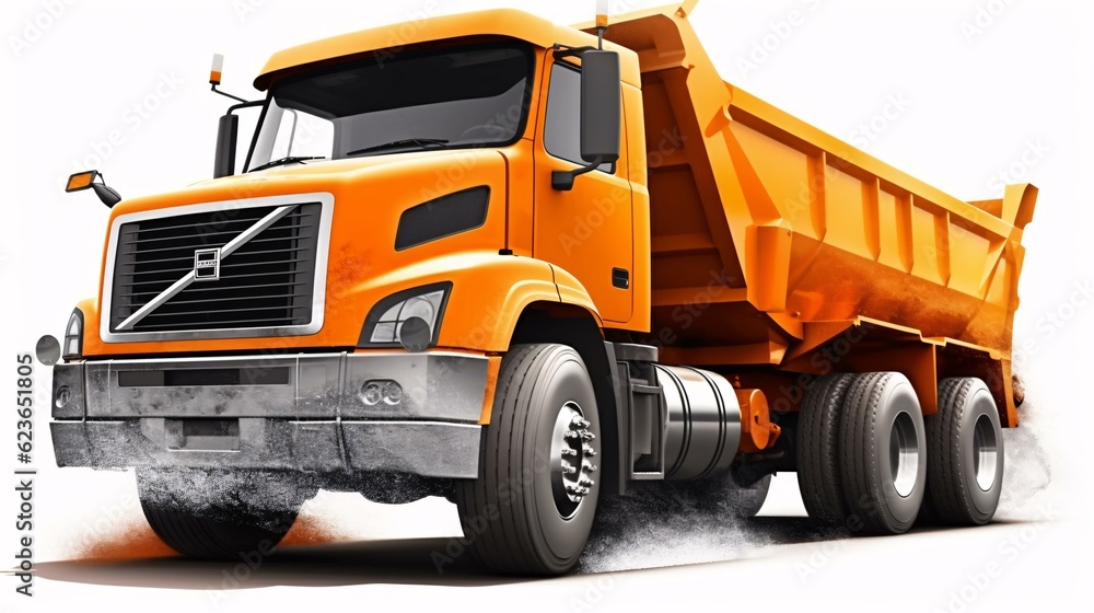truck isolated on white background truck isolated on white background