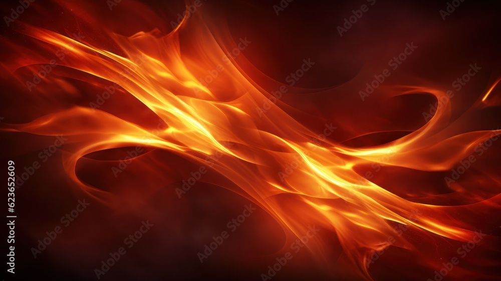 abstract fire flames on dark background, abstract background, Generative AI abstract fire flames on dark background, abstract background, Generative AI