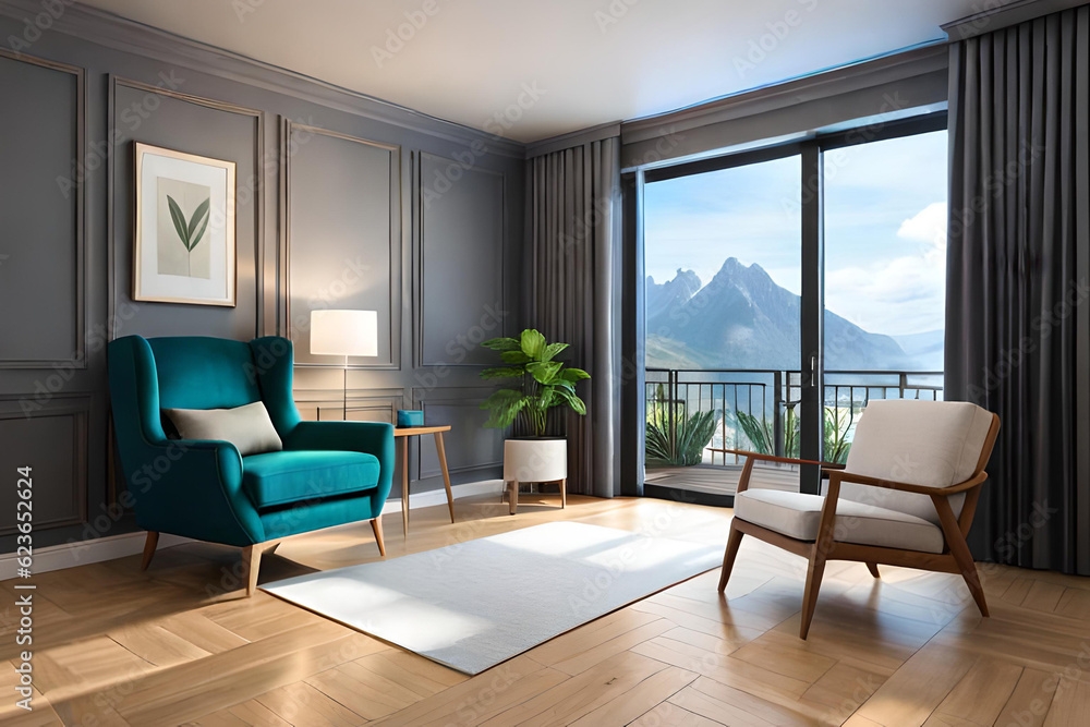 Fototapeta premium room interior