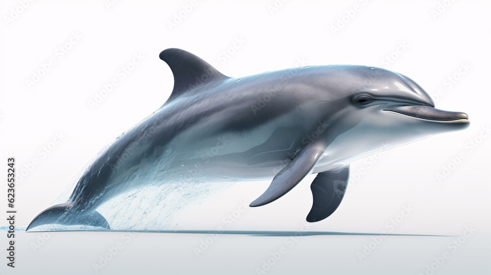 dolphin jumping isolated on white background dolphin jumping isolated on white background