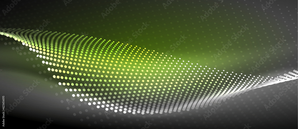 A sleek and stylish design featuring a smooth neon wave glowing against a dark background, perfect for adding a modern and edgy touch to any project A sleek and stylish design featuring a smooth neon wave glowing against a dark background, perfect for adding a modern and edgy touch to any project