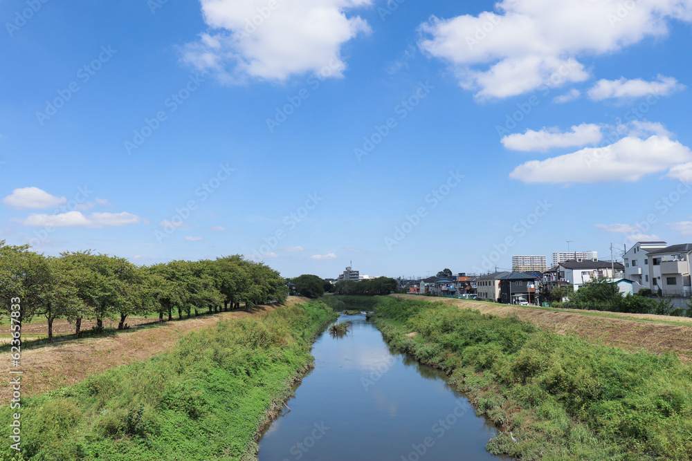 鴨川(埼玉県さいたま市西区、桜区) 鴨川(埼玉県さいたま市西区、桜区)