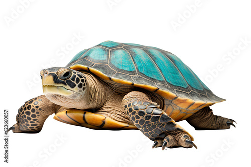 Sea turtle isolated white background PNG