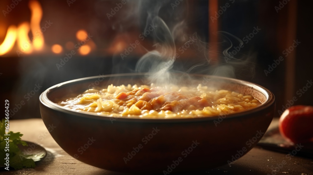 sauce in a pan Ai generative HD 8K wallpaper Stock Photographic Image sauce in a pan Ai generative HD 8K wallpaper Stock Photographic Image