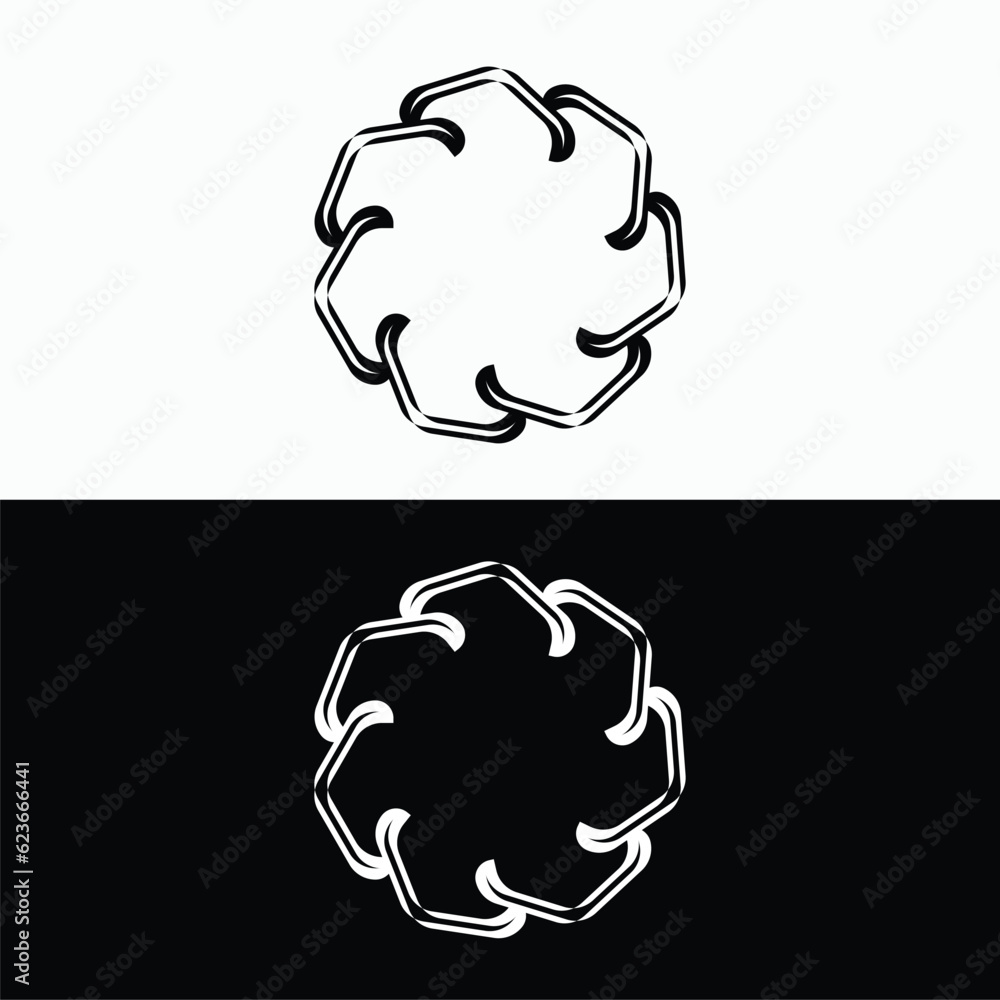 Circle vector logo template design . Circle icon illustration Circle vector logo template design . Circle icon illustration