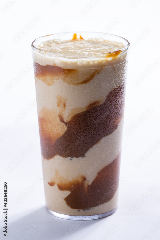 Milk shake de café e chocolate Milk shake de café e chocolate