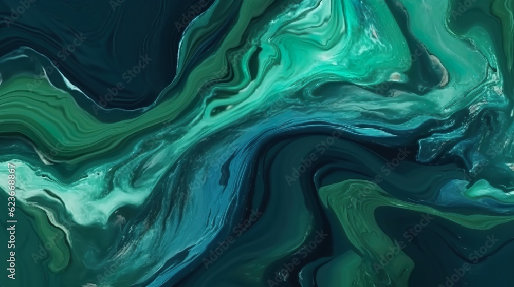 Obraz premium Amazing abstract dark green texture.