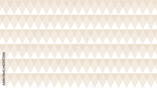 Beige seamless geometric pattern with triangles