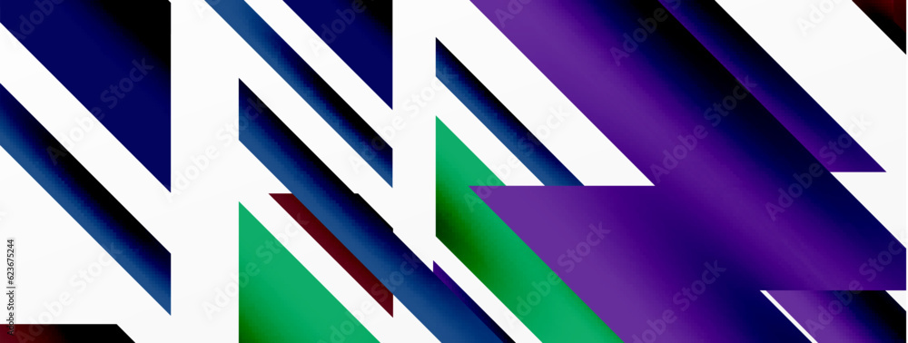 Dynamic lines background. Wallpaper for concept of AI technology, blockchain, communication, 5G, science, business and technology