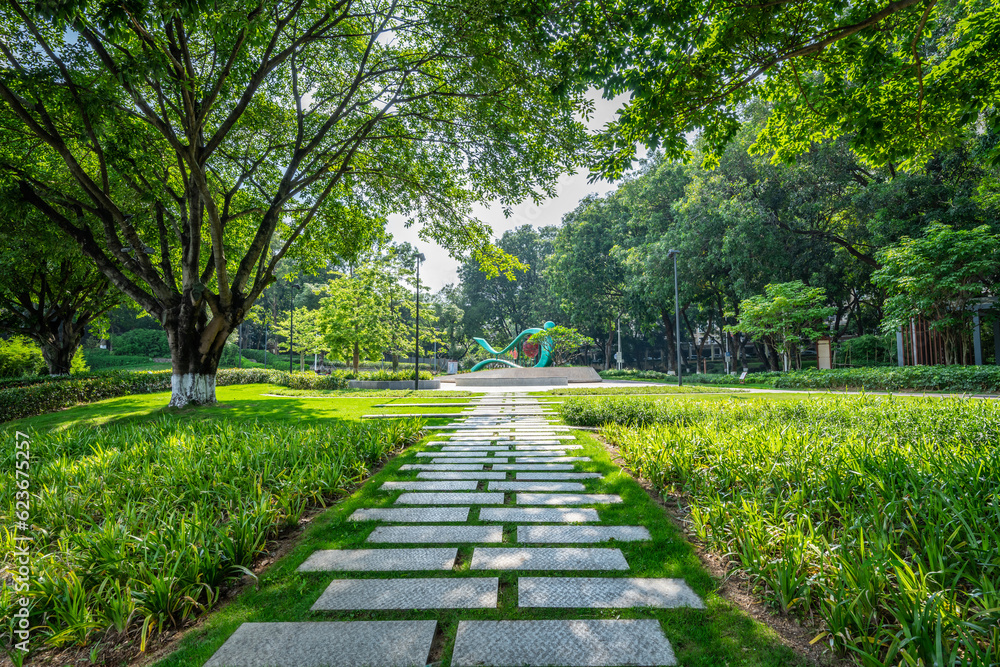 Yanjiang Park, Zengcheng District, Guangzhou, China