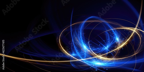 Abstract Curvey Background. Generative AI