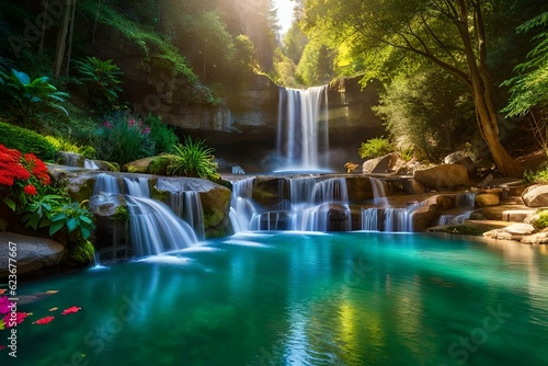 waterfall in the forest