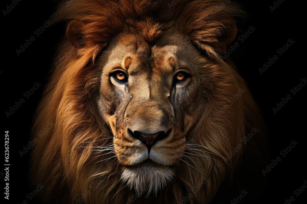 Lion animal portrait