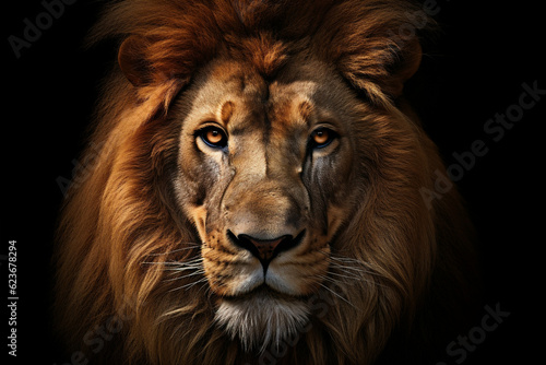 Lion animal portrait
