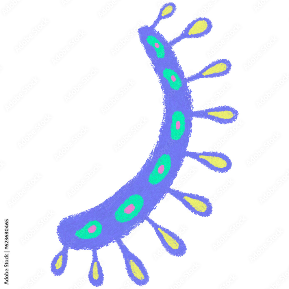 neon bacteria virus 