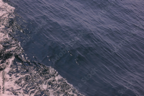 Wallpaper Mural Sea water with waves and reflection in different light. Texture background for design.	 Torontodigital.ca