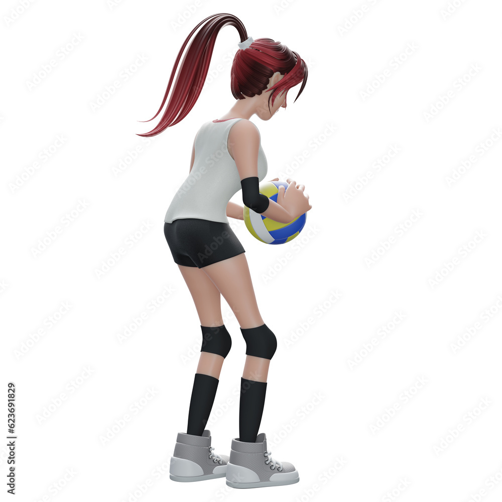 Sportsman catching a volleyball while playing, Sportsman holding a volleyball Sportsman catching a volleyball while playing, Sportsman holding a volleyball