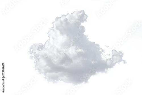 isolated clouds in the sky
