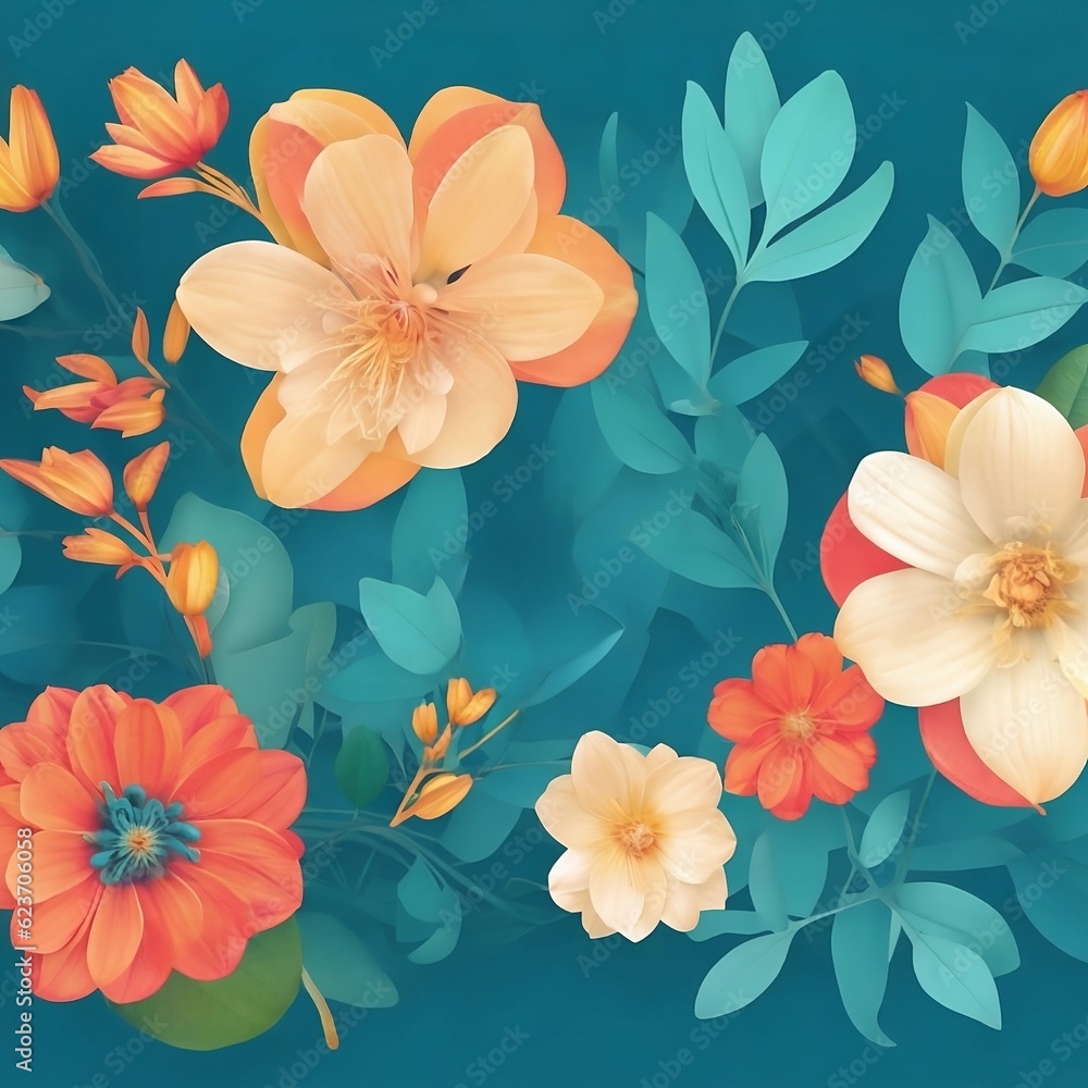 floral background floral background