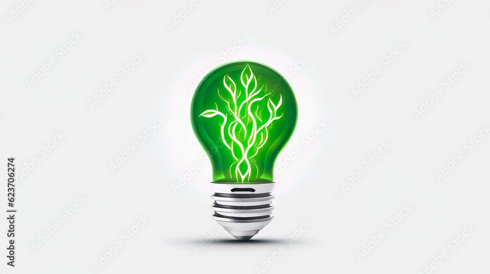 Go green electricity energy power illustration to save earth environment with renewable energy Go green electricity energy power illustration to save earth environment with renewable energy