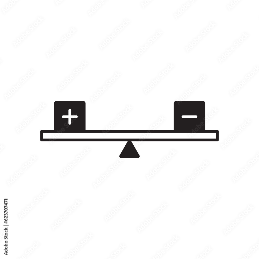 Balance icon. Justice vector icon. Judge flat sign design. Law balance symbol pictogram. UX UI icon Balance icon. Justice vector icon. Judge flat sign design. Law balance symbol pictogram. UX UI icon
