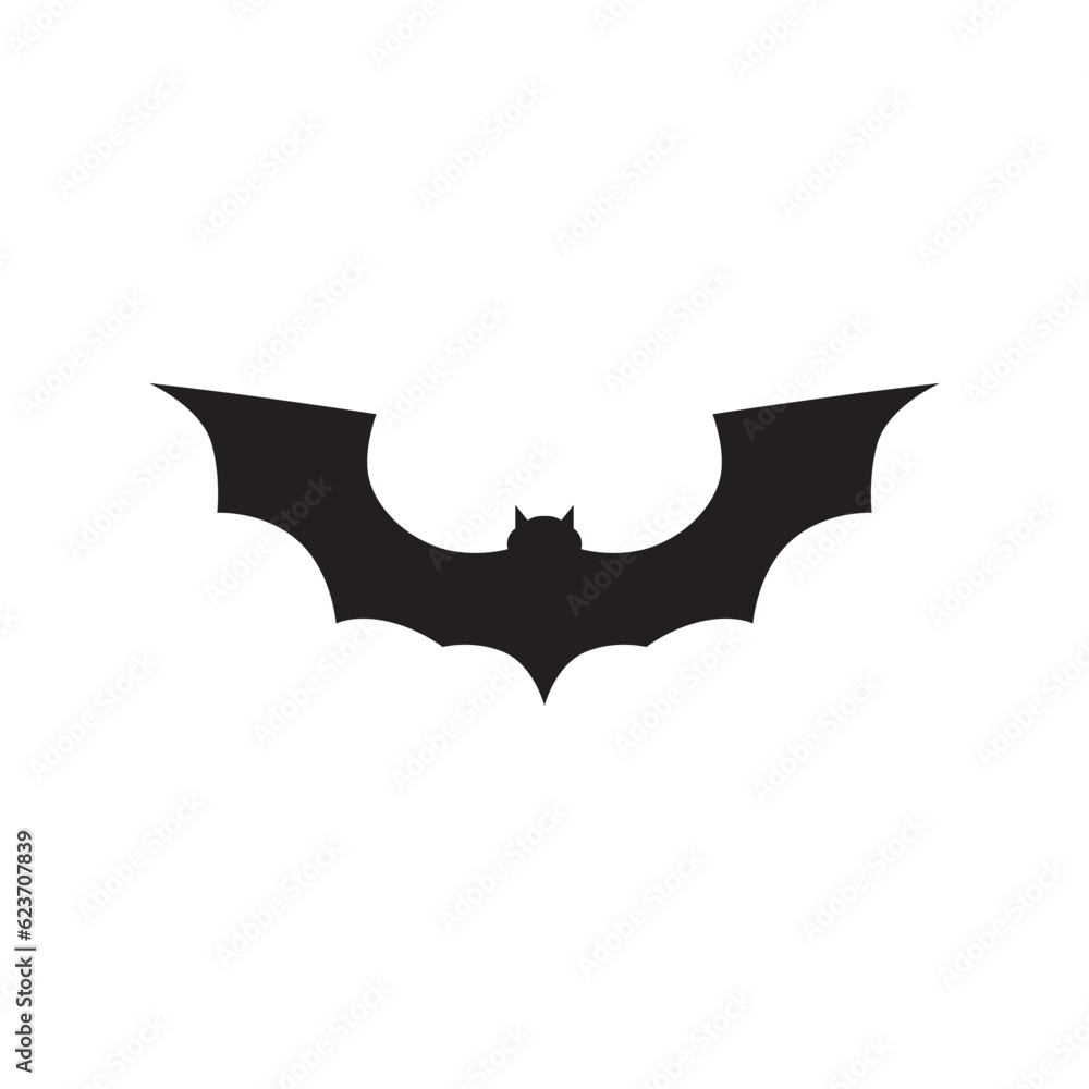 Bat icon. Batman vector icon. Bat flat sign design. Flittermouse symbol pictogram. UX UI icon