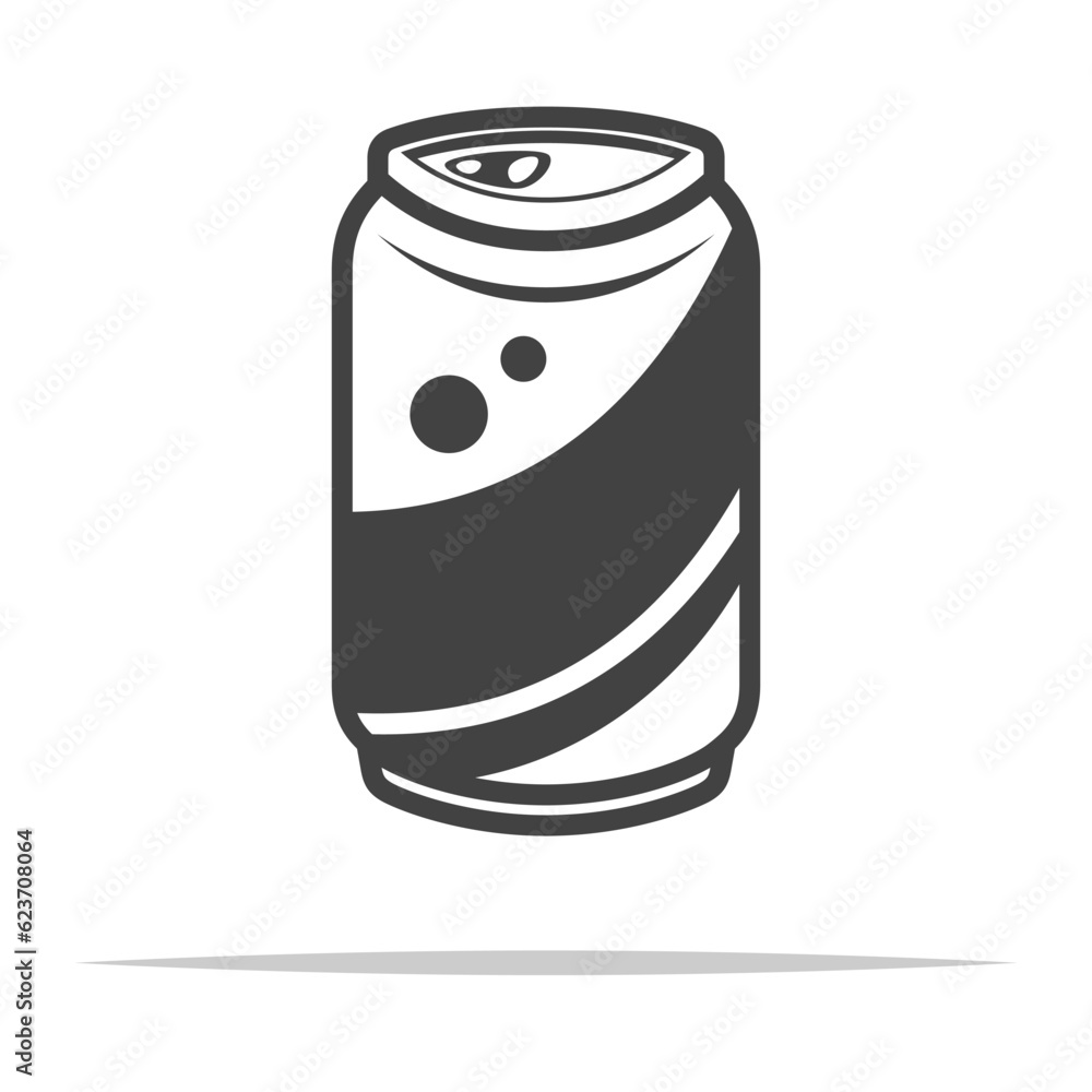 Can of soda icon transparent vector isolated Can of soda icon transparent vector isolated